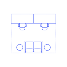 Layouts Private Offices Shared Pair Wall Lounge Craft Design Svg File, Free Vectors File